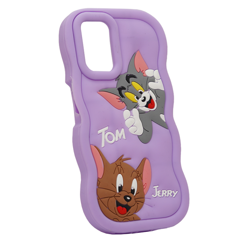 Redmi Note 10 4G -Note 10S 3D Tom & Jerry Banny Cover