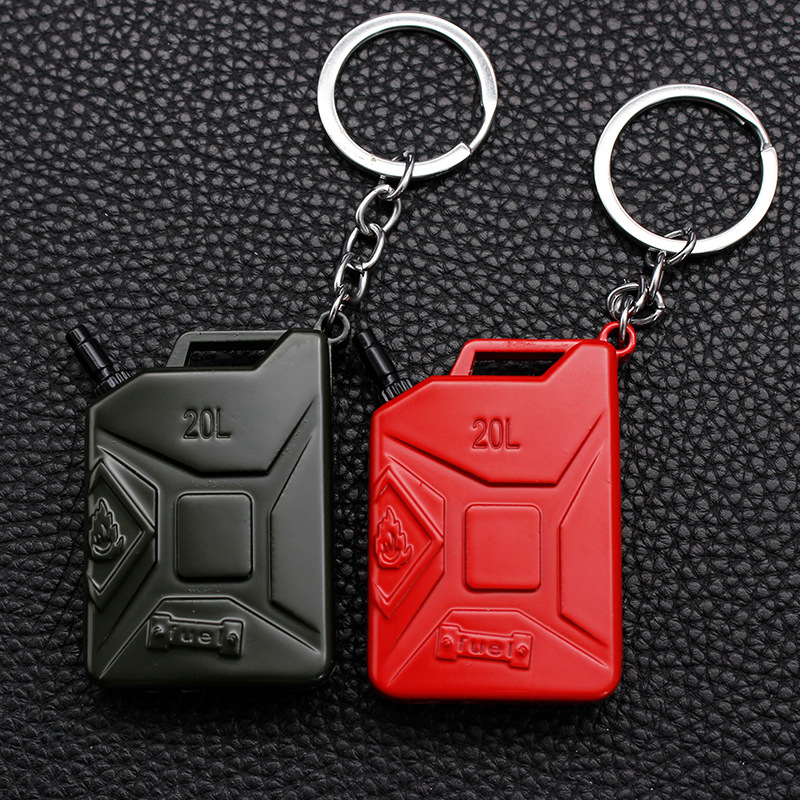 PUBG Red Tank  20L Fuel Wind Proof Keychain  Lighter