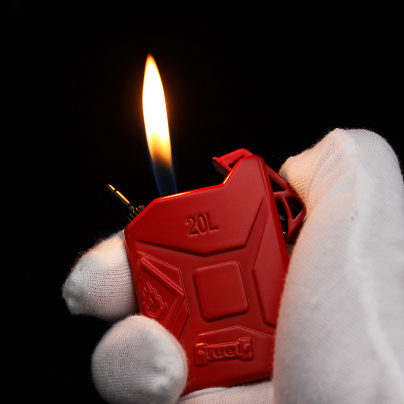 PUBG Red Tank  20L Fuel Wind Proof Keychain  Lighter