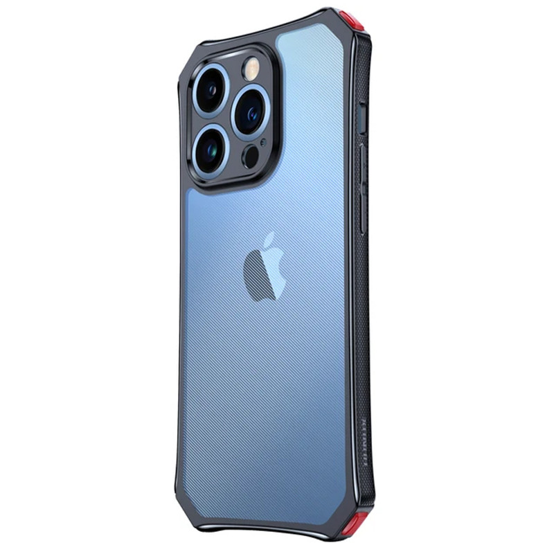 iPhone 13 Pro XUNDD Case Integrated Camera Cover, Military Grade Drop Tested, Slim Clear Back With Shockproof Soft TPU Bumper Frame Cover