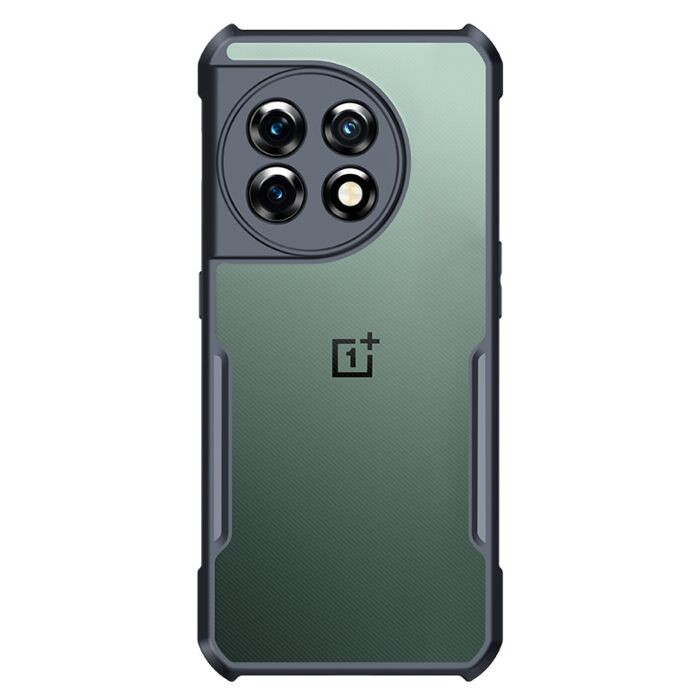 OnePlus 11 XUNDD Case Integrated Protection, Military Grade Drop Tested, Slim Clear Back With Shockproof Soft TPU Bumper Frame Cover