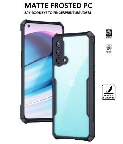 One Plus Nord CE 5G XUNDD Case  Integrated Camera Protection, Military Grade Drop Tested, Slim Clear Back With Shockproof Soft TPU Bumper Frame Cover