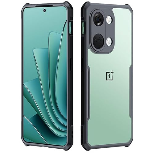 OnePlus Ace 2V  Nord 3 XUNDD Case Integrated Camera Cover, Military Grade Drop Tested, Slim Clear Back With Shockproof Soft TPU Bumper Frame Cover