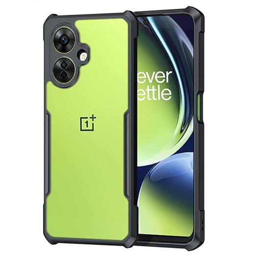 OnePlus Nord CE 3 Lite 5G XUNDD Case Integrated Camera Protection, Military Grade Drop Tested, Slim Clear Back With Shockproof Soft TPU Bumper Frame Cover