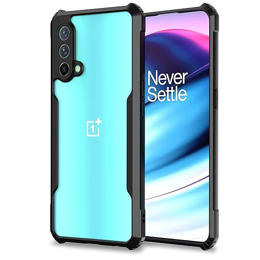 OnePlus Nord CE 3 5G XUNDD Case Integrated Camera Cover, Military Grade Drop Tested, Slim Clear Back With Shockproof Soft TPU Bumper Frame Cover