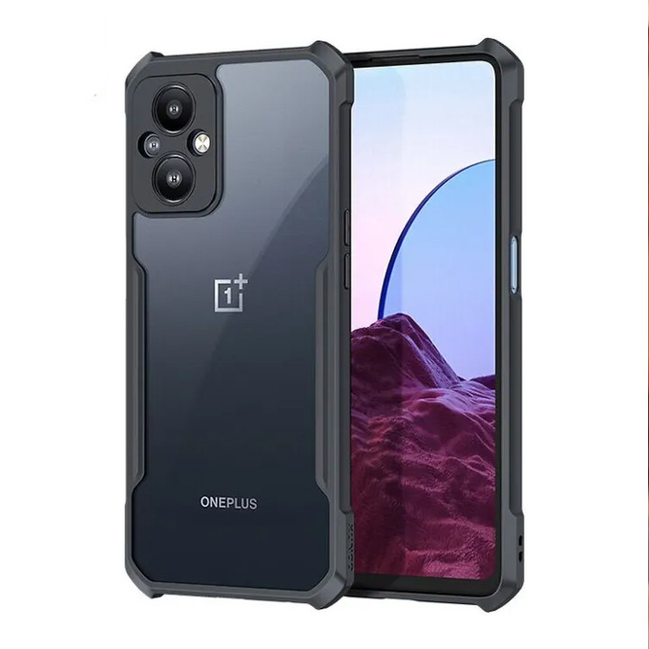 OnePlus Nord N20 5G XUNDD Case Integrated Camera Protection, Military Grade Drop Tested, Slim Clear Back With Shockproof Soft TPU Bumper Frame Cover