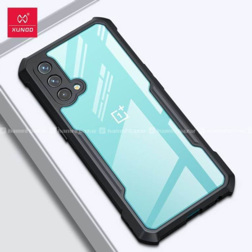 OnePlus Nord /OnePlus 8Nord / OnePlus Z XUNDD Case Integrated Camera Cover, Military Grade Drop Tested, Slim Clear Back With Shockproof Soft TPU Bumper Frame Cover