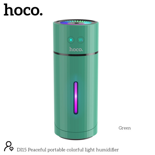 Hoco DI15 Peaceful Portable Colorful Light Humidifier For Car,Room Or Office