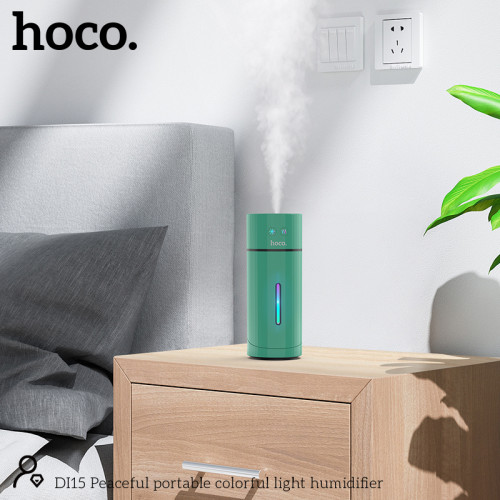 Hoco DI15 Peaceful Portable Colorful Light Humidifier For Car,Room Or Office