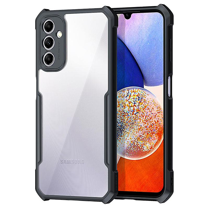 Samsung Galaxy A14 5G XUNDD Case Integrated Camera Protection, Military Grade Drop Tested, Slim Clear Back With Shockproof Soft TPU Bumper Frame Cover