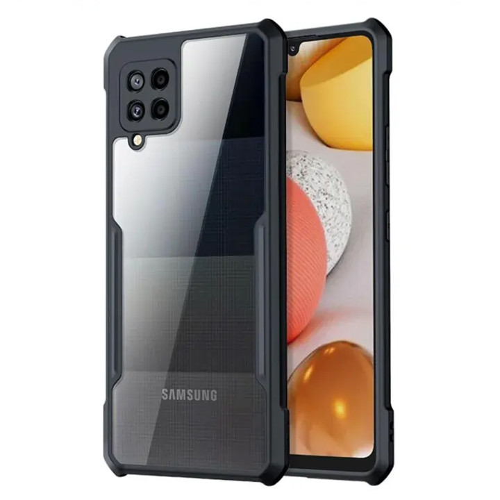 Samsung Galaxy M33 5G XUNDD Case for  Integrated Camera Protection, Military Grade Drop Tested, Slim Clear Back With Shockproof Soft TPU Bumper Frame Cover