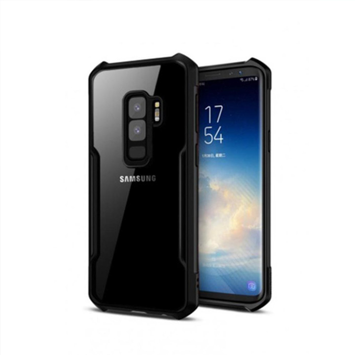 Samsung Galaxy S 9 XUNDD Case Integrated Camera Protection, Military Grade Drop Tested, Slim Clear Back With Shockproof Soft TPU Bumper Frame Cover