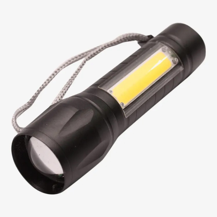 Mini Rechargeable LED Tactical Flashlight Powerful Torch Mini Pocket Torchlight Zoomable Focusing Emergency Flashlight