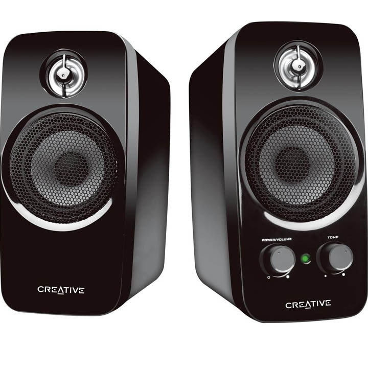 2.0 Multimedia Speaker System with Bas X Port Technology