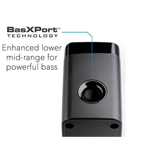 2.0 Multimedia Speaker System with Bas X Port Technology