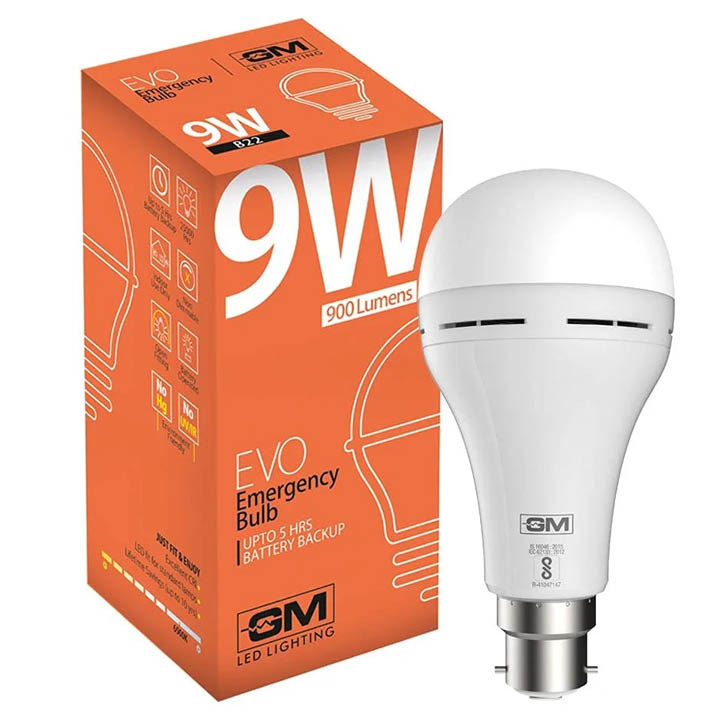 GM EVO Emergency Bulb 9W