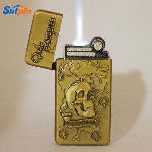 The Perndables Unique Design Refillable Gas Lighter(Gold)