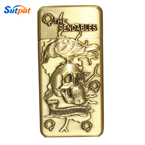 The Perndables Unique Design Refillable Gas Lighter(Gold)