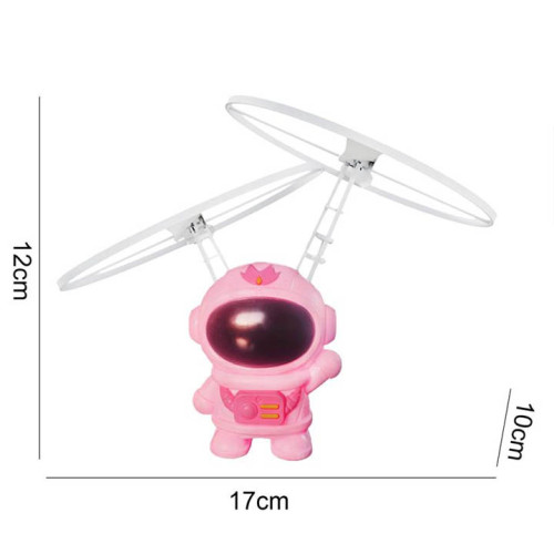 Luminous Mini Helicopter LED Light RC Drone Astronaut Flying Suspended Induction Aircraft Toys Kids Boys Girls Birthday Gift