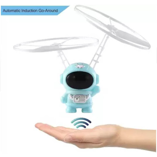 Luminous Mini Helicopter LED Light RC Drone Astronaut Flying Suspended Induction Aircraft Toys Kids Boys Girls Birthday Gift