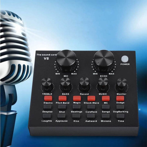 Singing Live Sound Card