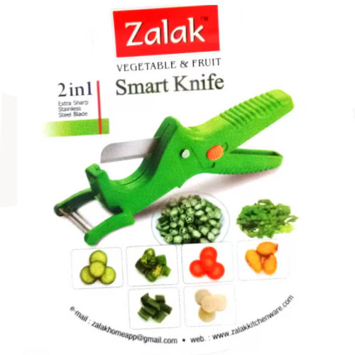 Zalak Lazor Peeler Vegetable and Fruit Smart Knife with Blade and Locking System-ha11