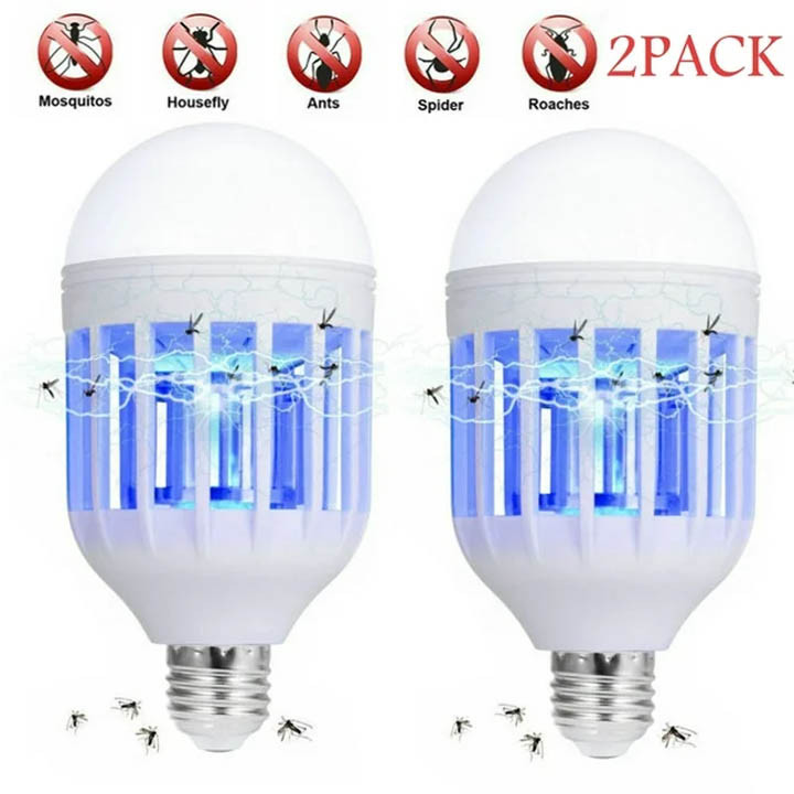 2 in 1 Insect Zapper and Light Bulb