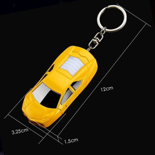 Outdoor Car Keychain, Blue Flame, Windproof, Creative, Observant, Exquisite Small Lighter Gifts