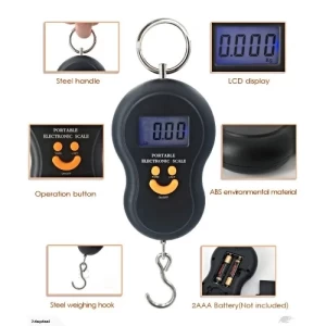 Digital Weighing Machine Portable Electronic 50 Kg Digital weight Scale (Smiley Shaped)