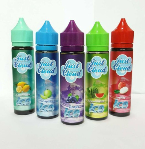 Just Cloud E-Liquid - 100ml Vape Juice for E-Cigarettes - Vape Liquid No Nicotine - 60,40 Ratio - Short Fill Ecig Liquid for Vape Kit - Great E-Cig Gift for Men and Women - No Tar Or Tobacco