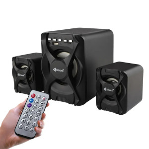 Kisonli U-2500BT home theater professional speaker 2.1 computer speakers with remote control