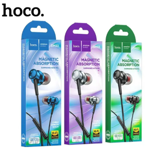 HOCO DM33 June Wire-Controlled Earphones With Microphone