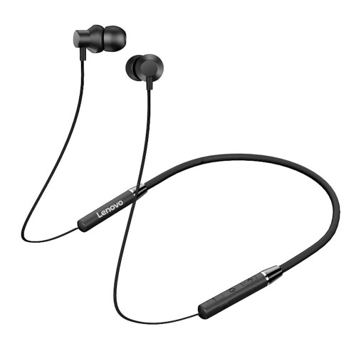 Lenovo HE05 Bluetooth 5.0 Wireless IPX5 Waterproof Noise Cancelling Earphones Magnetic Neckband Earphones Sport Earbuds With Mic