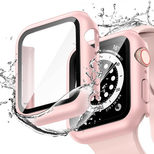 Smart Watch 44mm Bumper Cover With Tempered Glass