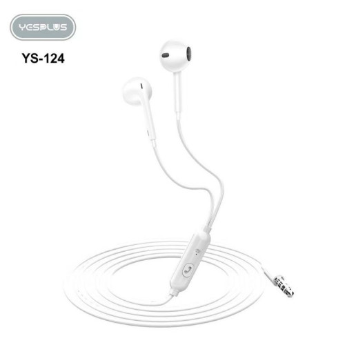 YESPLUS YS-124 Pure Sound Stereo Earphone  HIFI Audio Music 3.5mm