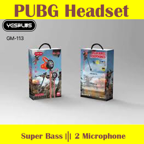 Yesplus Super Bass Dual Microphone Gaming Headset GM-113D