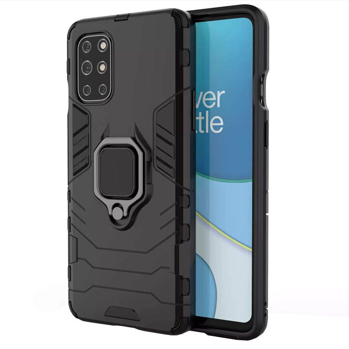 OnePlus 8T Armor Integration Camera protection, Support Magnetic Car Mounts, Stylish Dual Layer Hard PC Back Cover