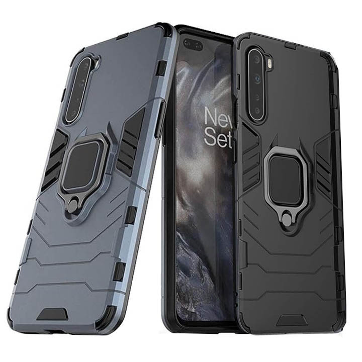 OnePlus Nord Armor Integration Camera protection, Support Magnetic Car Mounts, Stylish Dual Layer Hard PC Back Cover