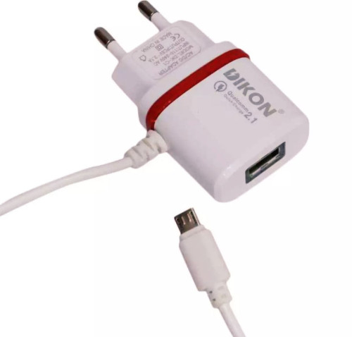 Dikon Dk-C1 2.1A 2 In 1 Usb Charger