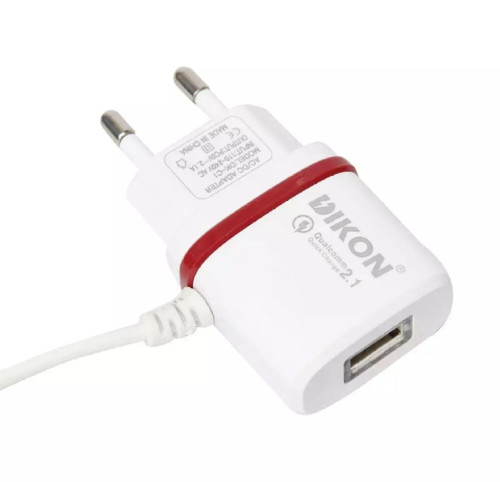 Dikon Dk-C1 2.1A 2 In 1 Usb Charger