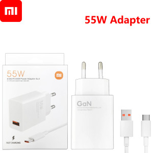 XIAOMI 55W Power Adapter Suit 100V To 240V Fast EU Charger