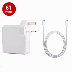 Universal Charger, 61W USB C Charger Power Adapter with USB C Cable for Mac Book