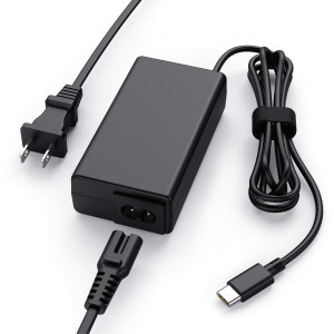 65 Watt USB C Charger, Type C Laptop Charger for Lenovo Thinkpad X1 Carbon Chromebook T480s T490, LG Gram 14 15 16 17, Dell XPS Latitude 5420 7420 5520, Hp/Samsung/Acer/Asus/Google, Computer Charger