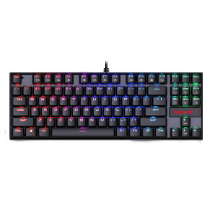 LDK.aI G2000 Cool Exterior Luminous RGB Changeable Back-lit Brown Silent Switch Illuminate - Tactile Clicky 104 Keys Multimedia Support Corded Aluminum True Mechanical Gaming Keyboard