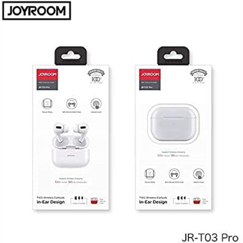 Joyroom JR-T03 Pro Wireless Bilateral Bluetooth Earbuds - White