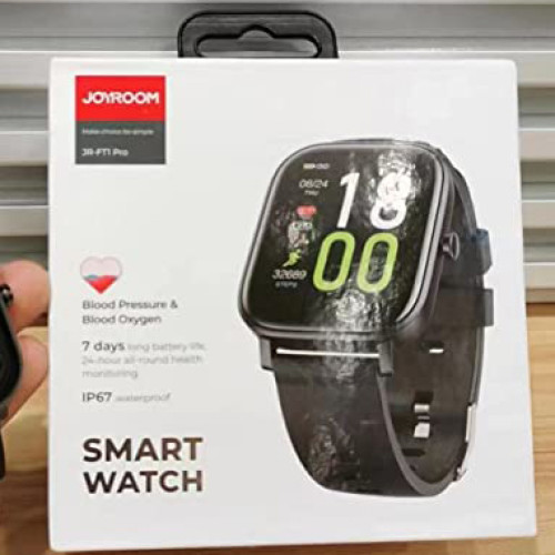 Joyroom JR-FT1 Pro Smartwatch Fitness Tracker with 24/7 Heart Rate Monitor IP68 Waterproof 1.6" Large Touch Screen For iPhone And Android