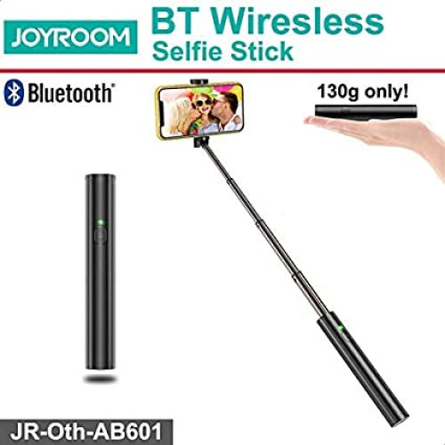 Joyroom JR-Oth-AB601 Magic Flute Bluetooth Wireless Selfie Stick - Black