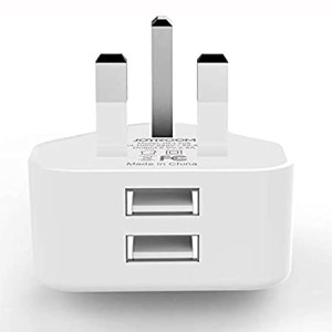 Joyroom L206 UK 2.4A Charger 2 Ports White