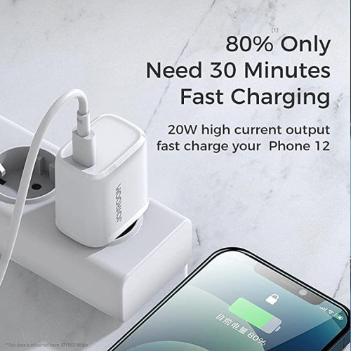 JOYROOM NRT-DY139E 20w PD charger 5V-3A9V-2.22A high quality charger for iphone