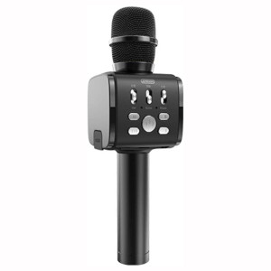 JOYROOM JR-MC3 Wireless Bluetooth External K Song Microphone, Supports TF Card with Holder